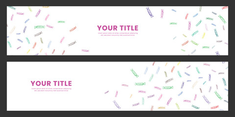 Sweet candy background for banner poster wallpaper design