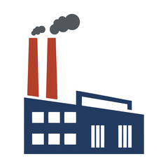 Industrial Factory vector Logo Design.