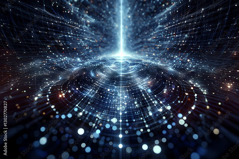 Poster abstract futuristic - technology glowing design digital background. big data circuit board texture b