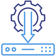 Obraz premium Legacy System Icon