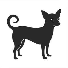 Chihuahua Silhouette vector illustration