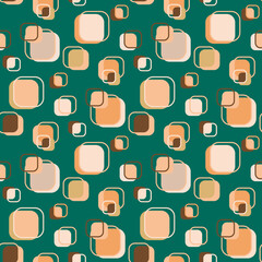 Vector - colorful square seamless pattern, small.