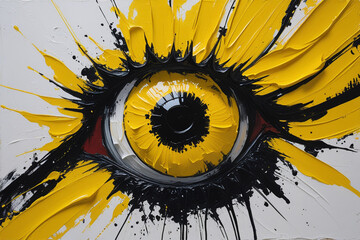 abstract background with eye