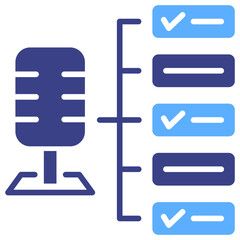 Obraz premium List Icon