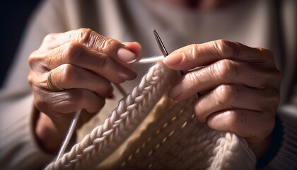 Obraz premium Threads intertwine to create lasting memories. 