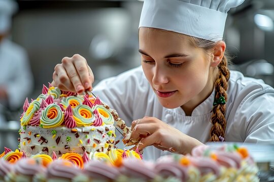 Businessman Accountant Crunching Numbers: Close-Up of Expense Calculation, Financial Analysis, and Note-Taking - Powered by Adobe