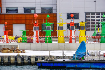 Winter Gdansk - colourful city with charm and port atmosphere 