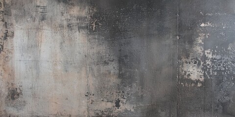 Grunge Style Textured Background with Gray and Dark Tone Abstract Design for Digital Graphic Arts