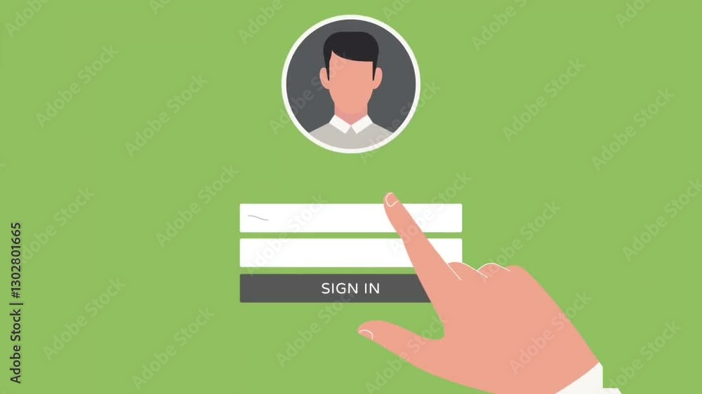Poster stay secure online! protect your accounts with strong authentication, password security, and safe lo