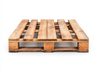 Rustic wooden pallet table positioned on a natural surface surrounded by a relaxed outdoor setting