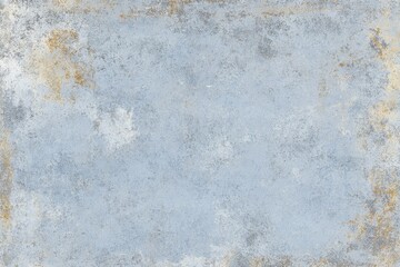 Obraz premium Dusty Blue Abstract Texture Grunge Background, Digital Art, Aged Concrete, Beige Splashes Texture, Background