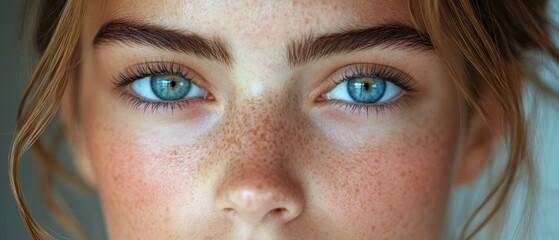 Fototapeta premium Overcoming Acne: A Personal Story Through Struggles