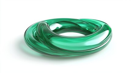 Naklejka premium 3D Whats App Symbol with a Modern Design, Isolated on White for Enhanced Communication in Cyberspace