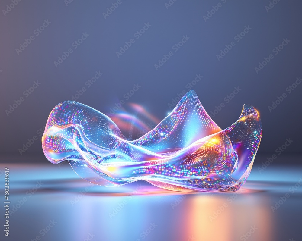 Poster dynamic holographic coding solutions for advanced projects.