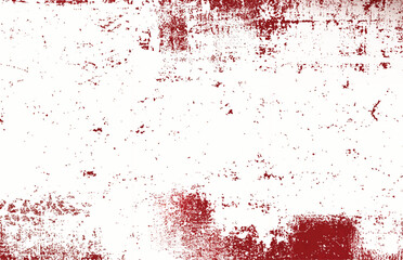 Fototapeta premium Abstract red and white grunge distressed texture with a rough, aged look. Ideal for backgrounds, overlays, and design projects.