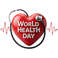 Realistic world health day background