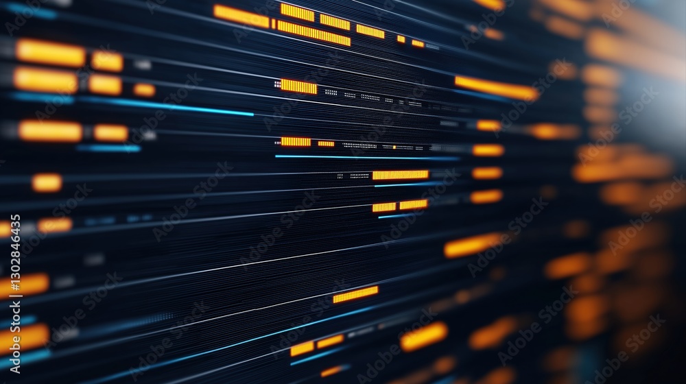 Poster dynamic cryptocurrency exchange dashboard with fluctuating mark data visualization and trends
