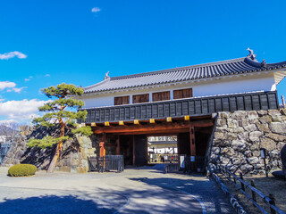 【長野県】松本城・太鼓門