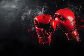 Fist Boxing Gloves, sport Box background