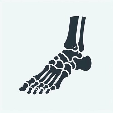 Human Foot Bone Structure Diagram