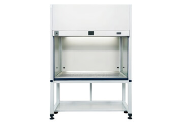Laboratory fume hood for safe experiments isolated with transparent background