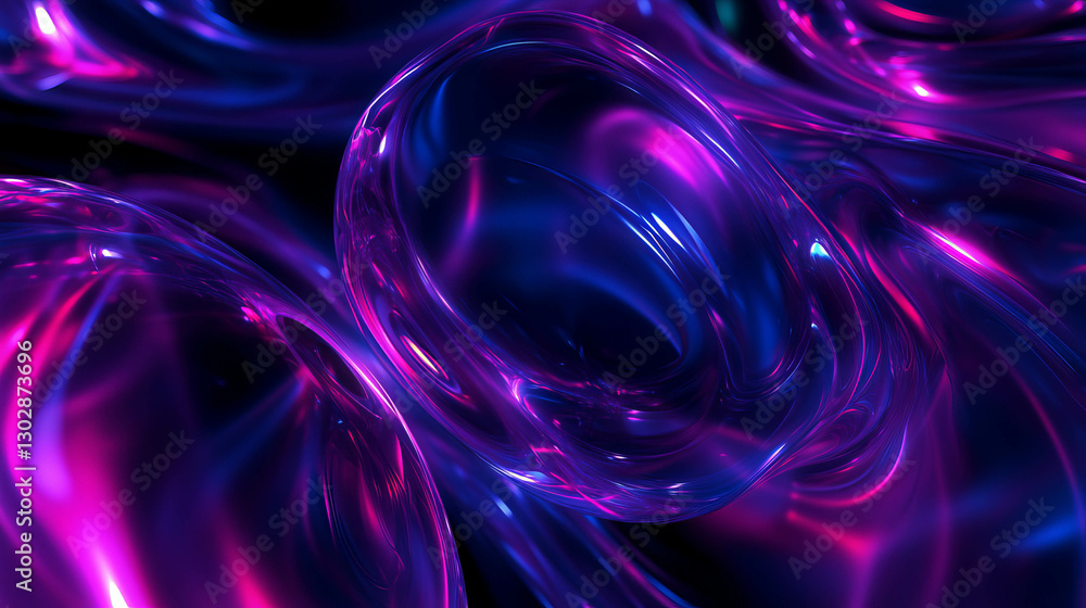 Poster futuristic abstract dark background design for creative projects