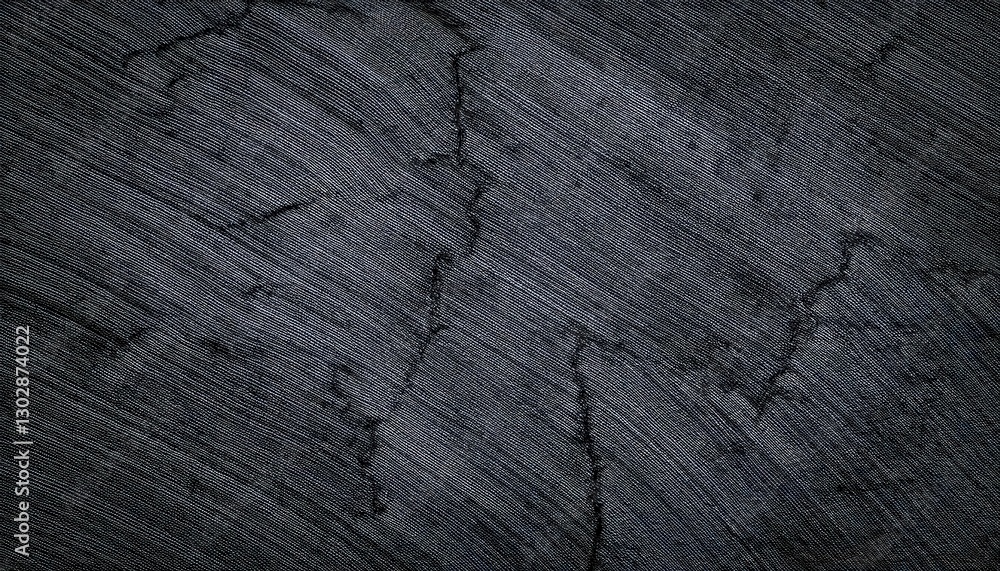 Poster dark textured slate stone background with natural cracks, rough surface pattern, and subtle linear structure for design and mockup


