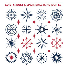 set of vector snowflakes