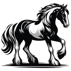 horse vector illustration