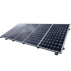solar panel with multiple photovoltaic cells, designed for renewable energy generation, showcasing modern and efficient technology