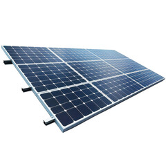 Solar panel with multiple photovoltaic cells, designed for renewable energy generation. This efficient technology harnesses sunlight to produce clean electricity