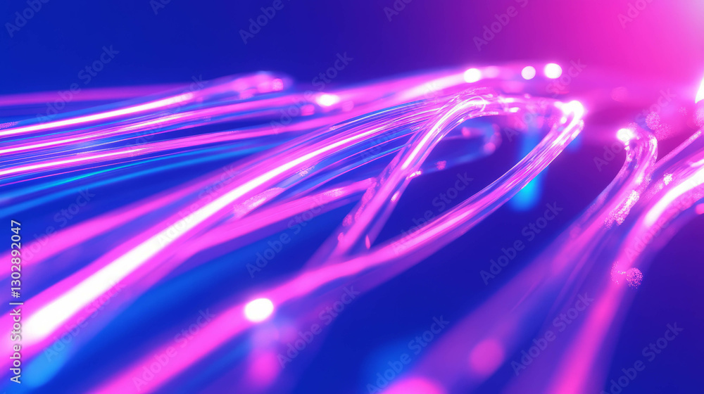 Poster abstract energy background with intersecting lines in vibrant colors for modern design