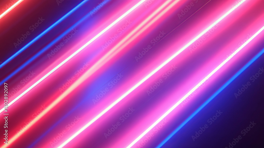 Aufkleber Colorful abstract background with neon intersecting lines for digital and graphic design