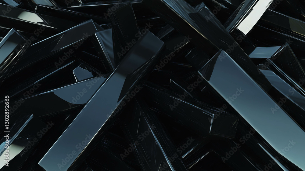 Poster Abstract background with sharp geometric shapes for modern design