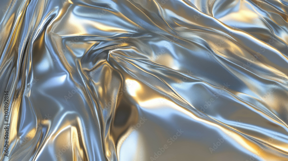 Poster Smooth gradient abstract background with metallic texture for design projects