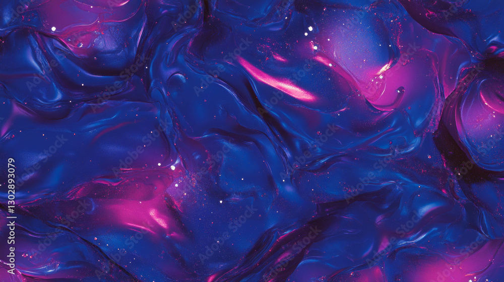 Aufkleber abstract galaxy pattern with swirling colors for creative design projects