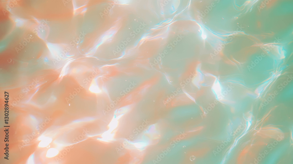 Poster abstract colorful background with blurry lights and bokeh for creative design
