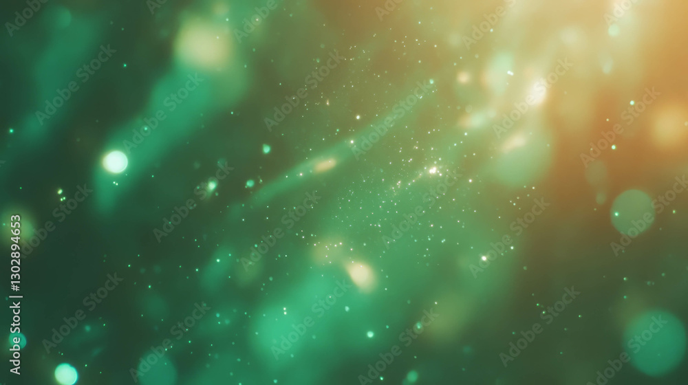 Poster Abstract background with blurry lights and bokeh for creative design