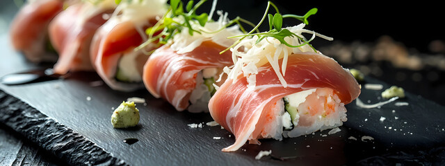 Modern Sushi Roll with a Unique Twist