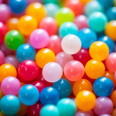 Obraz premium colored balls background
