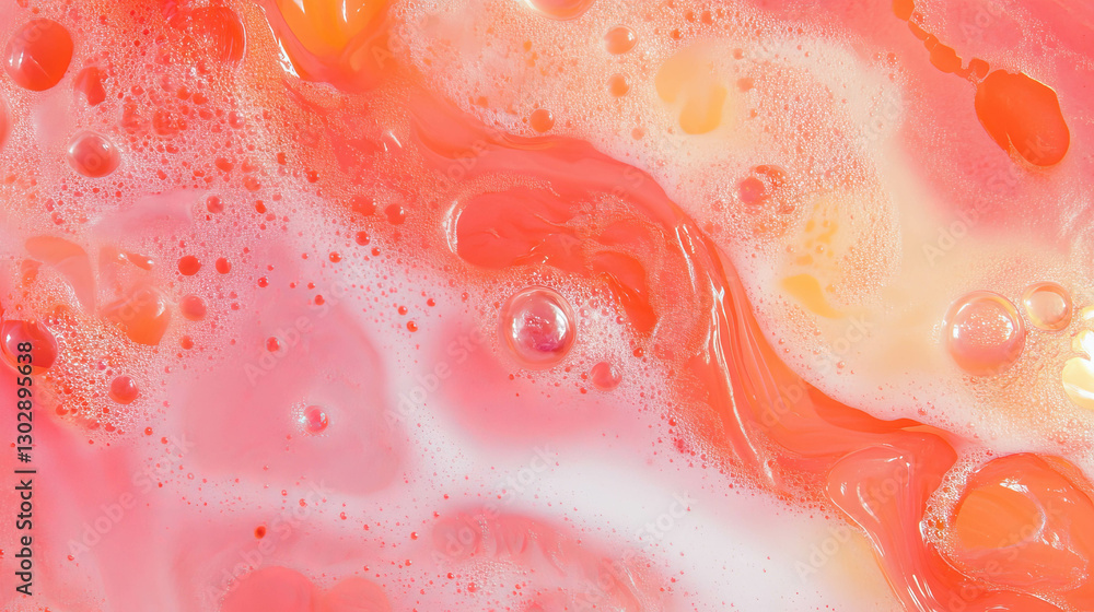 Poster fiery abstract background with bubbling lava textures for creative designs