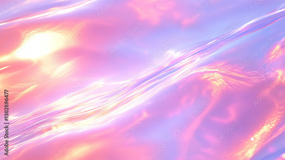 Poster ethereal abstract background with flowing streams of light for modern design and decor