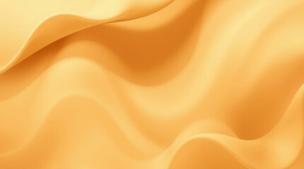 Obraz premium Abstract background with soft, flowing golden fabric creating smooth, elegant curves, evoking a sense of warmth, luxury, and timeless beauty.