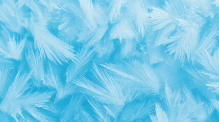 Obraz premium Abstract winter background with frozen ice textures for seasonal design