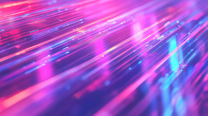 Vibrant abstract background with intersecting lines in neon colors for modern design