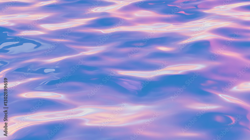 Aufkleber serene abstract background with smooth cool gradients