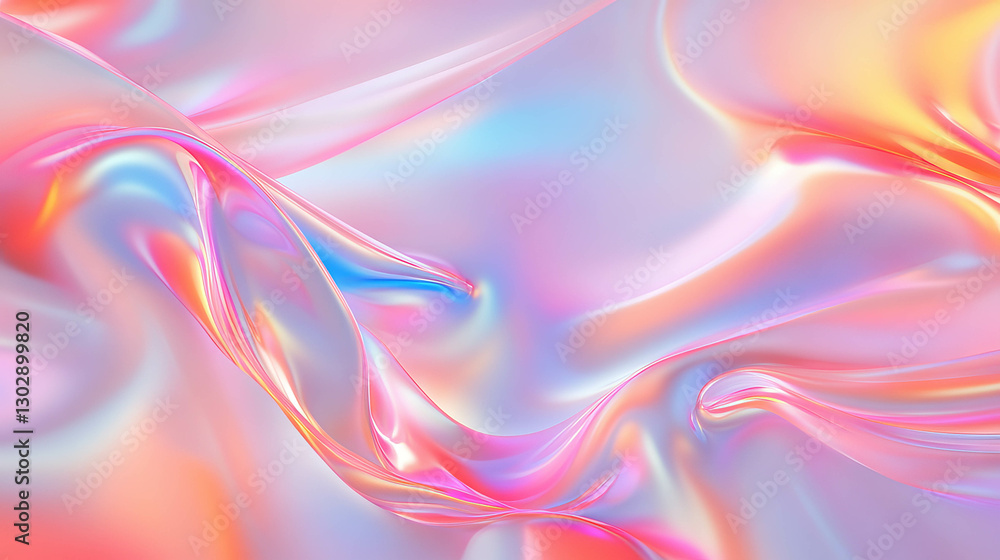 Aufkleber abstract pastel background with smooth colorful gradient for design and decoration