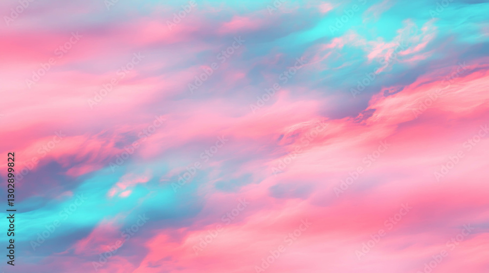 Poster Abstract pastel gradient background with smooth blending for creative design