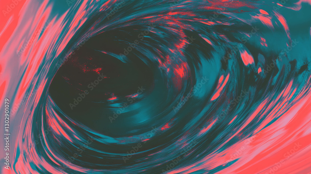 Poster dynamic abstract background with swirling paint and vibrant colors for creative design