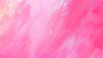 Vivid pink abstract brushstrokes background for artistic design